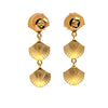 Aloha Cascading Shell Post Earrings 24K Gold Vermeil