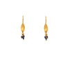 Bliss Cluster Earrings 24K Gold Vermeil