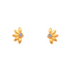 Bliss Flower Earrings 24K Gold Vermeil