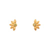 Bliss Flower Earrings 24K Gold Vermeil