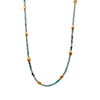 Bliss 2 mm Gemstone Necklace Collection in 24K Gold Vermeil