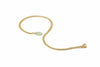 FACETED PREHNITE DROP NECKLACE FAIR TRADE 24K GOLD VERMEIL - Joyla Jewelry