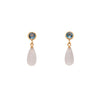 Drop and Stud Earrings Collection with Gemstone Variations Fair Trade 24K Gold Vermeil