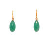 Signature Wire Drop Earrings 24K Gold Vermeil