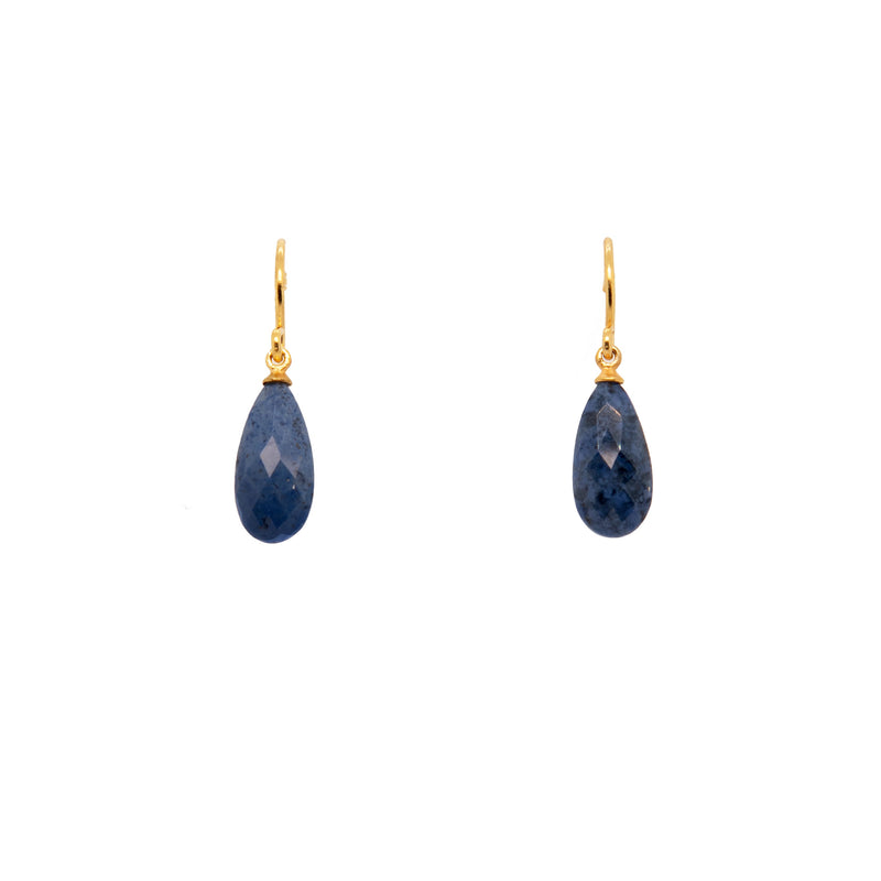 Signature Wire Drop Earrings 24K Gold Vermeil