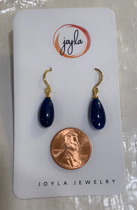 Signature Wire Drop Earrings 24K Gold Vermeil