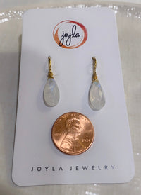 Signature Wire Drop Earrings 24K Gold Vermeil