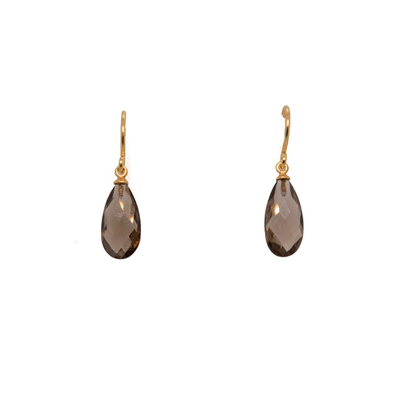 Signature Wire Drop Earrings 24K Gold Vermeil