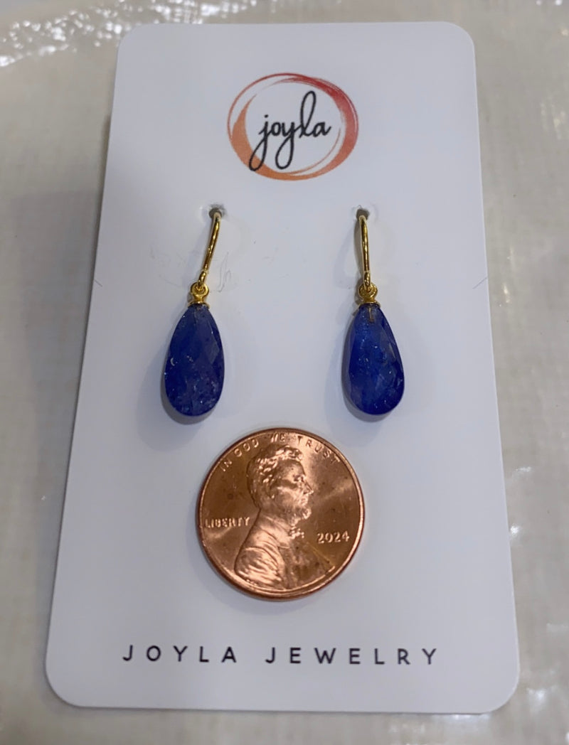 Signature Wire Drop Earrings 24K Gold Vermeil