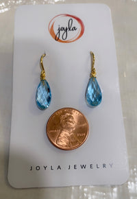 Signature Wire Drop Earrings 24K Gold Vermeil