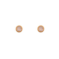 Signature Stud Earrings 24K Gold Vermeil Collection