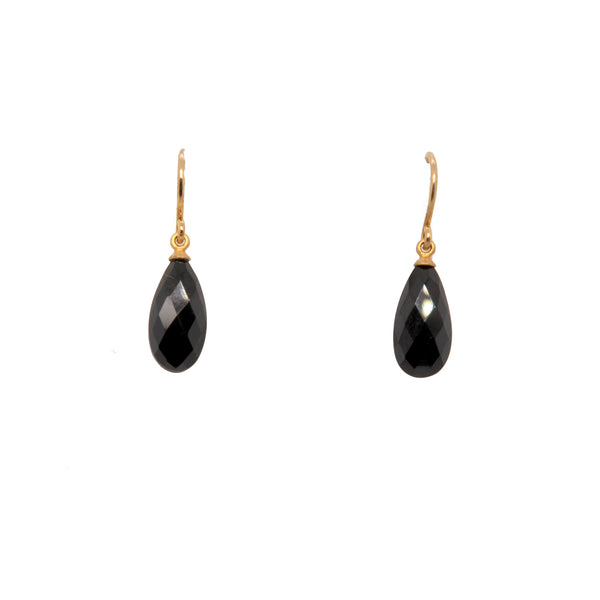 Signature Wire Drop Earrings 24K Gold Vermeil