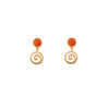 Gratitude Swirl Earrings 24K Gold Vermeil