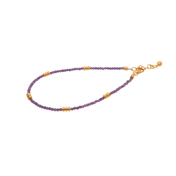 Karma 2mm Bracelet 24K Gold Vermeil