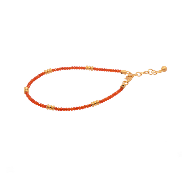 Karma 2mm Bracelet 24K Gold Vermeil