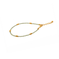 Karma 2mm Bracelet 24K Gold Vermeil