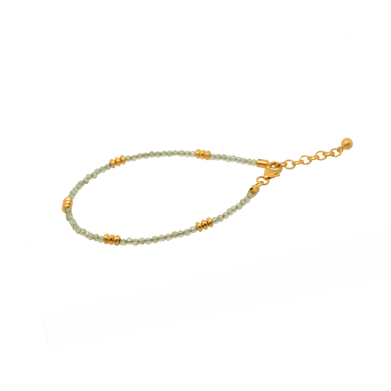 Karma 2mm Bracelet 24K Gold Vermeil