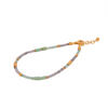 Chrysoprase and Labradorite 3mm Necklace and Bracelet Fair Trade 24K Gold Vermeil Collection