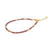 Garnet and Moonstone 3mm Jewelry Set in 24K Fair Trade Gold Vermeil