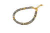 Labradorite Bracelet and Necklace 5mm in 24K Fair Trade Gold Vermeil