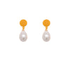 Serenity Teardrop Earrings 24K Gold Vermeil