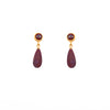 Drop and Stud Earrings Collection with Gemstone Variations Fair Trade 24K Gold Vermeil