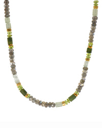 Labradorite, Peridot & Prehnite Jewelry in 24K Fair Trade Gold Vermeil